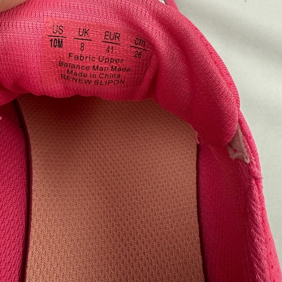 Ryka Renew Recovery Walking Shoes Lightweight Comfort‎ Sneakers Pink Women's 10M - Picture 8 of 9